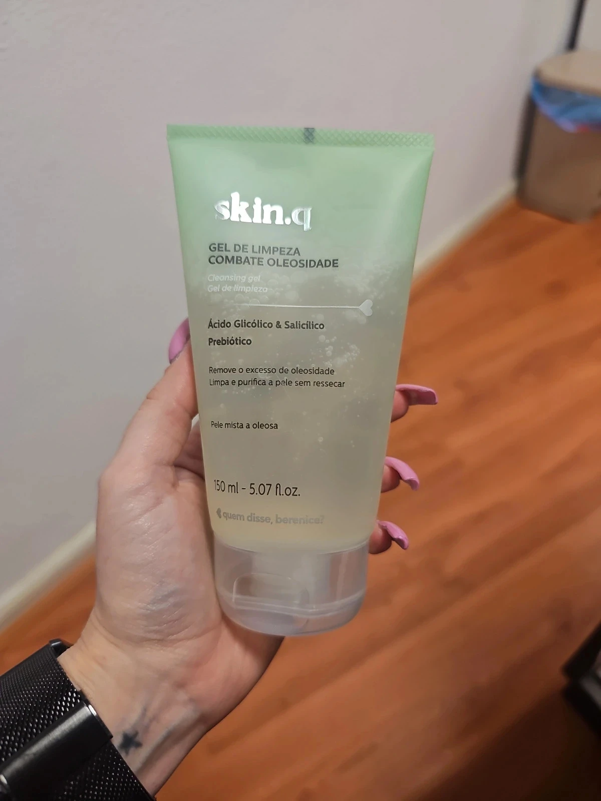 Gel de Limpeza Facial Óleos Skin.q, 150ml